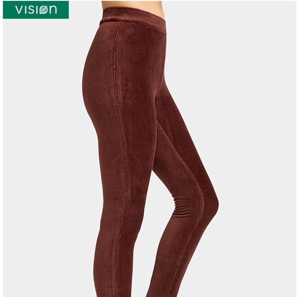 Brown organic cotton stretchy corduroy leggings NWT - Picture 8 of 8